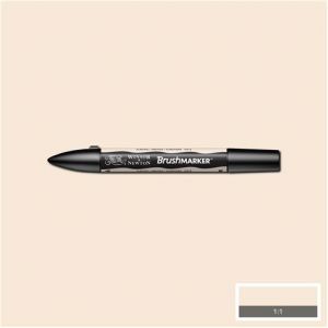 Brushmarker Winsor&Newton pędzelek+pisak, Almond 0819